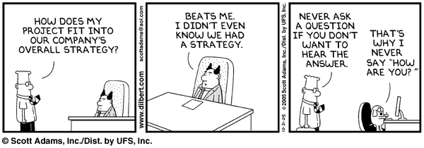 dilbert what strategy