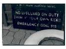 swim at your own risk